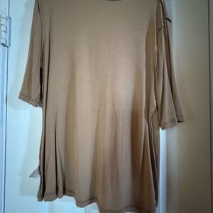 a new day Tan Women's Blouse
